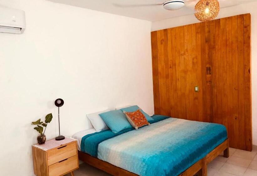 キングサイドベッドのスタンダードワンルーム, Casa Alberto Cozumel