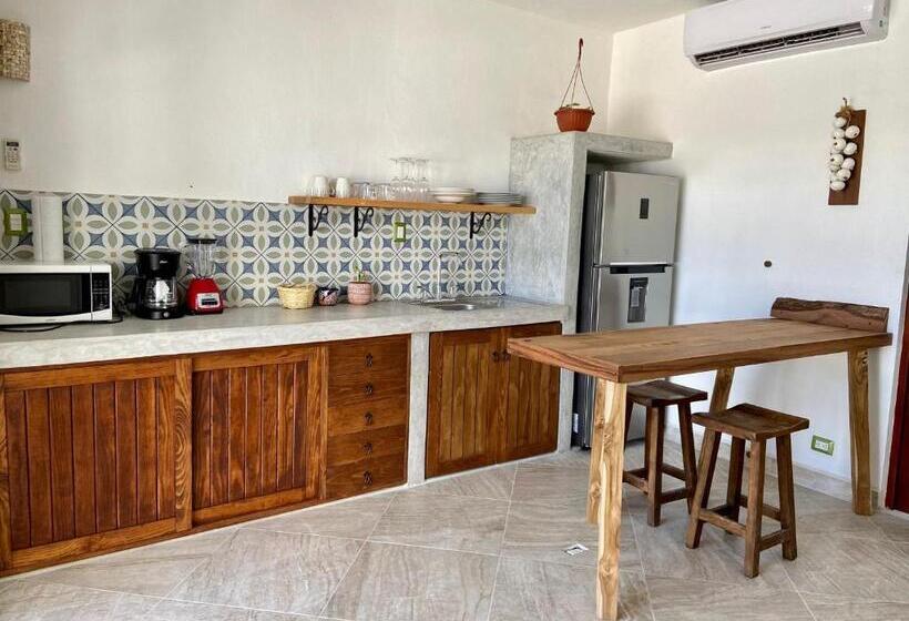 Estúdio standard com Terraço, Casa Alberto Cozumel