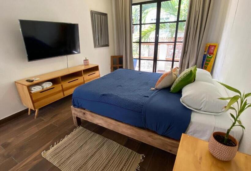 Estúdio standard com Terraço, Casa Alberto Cozumel