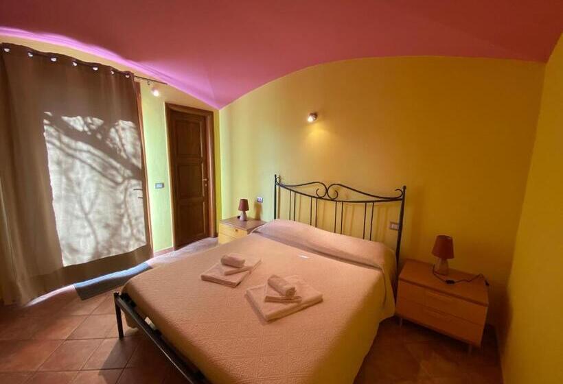 اتاق استاندارد با چشمانداز باغ, B&b Pettirosso Garden