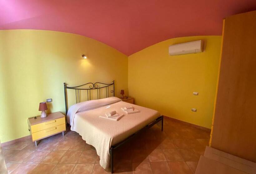 اتاق استاندارد با چشمانداز باغ, B&b Pettirosso Garden