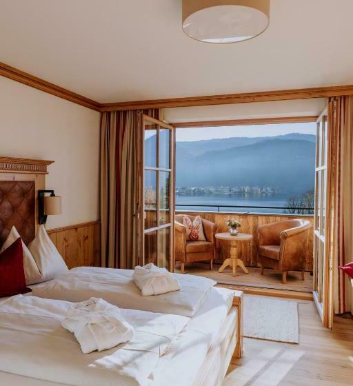 标准间带湖景, Landhaus Leopoldhof