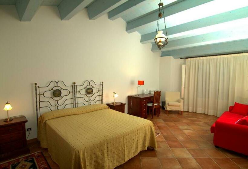 带1个卧室带花园景观的公寓, Torre Archirafi Resort