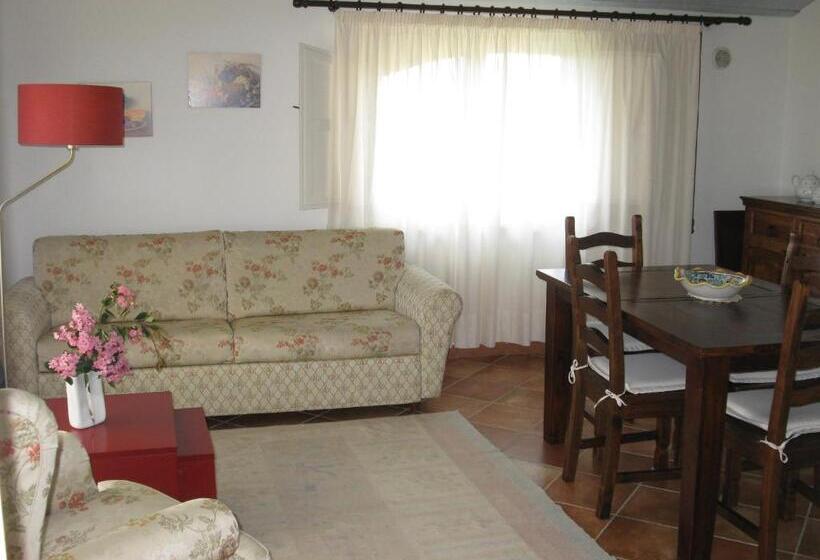 带1个卧室带花园景观的公寓, Torre Archirafi Resort