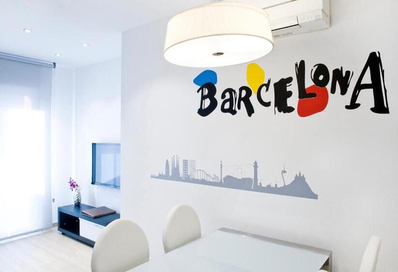 آپارتمان دوبلکس 1 خوابه, Home To Home Barcelona