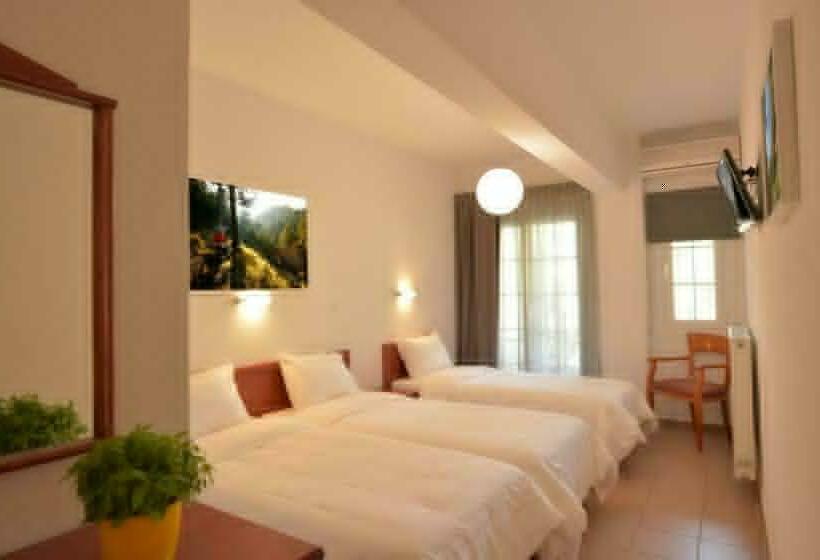 غرفة قياسية مزوَّدة بشُرفة, Olympus Hotel Villa Drosos