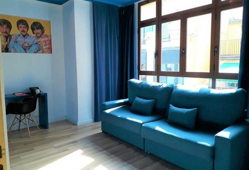Habitación Cuádruple Estándar, Casual Vintage Valencia