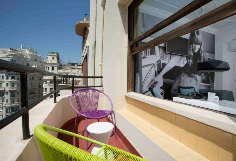 Habitación Estándar con Balcón, Casual Vintage Valencia