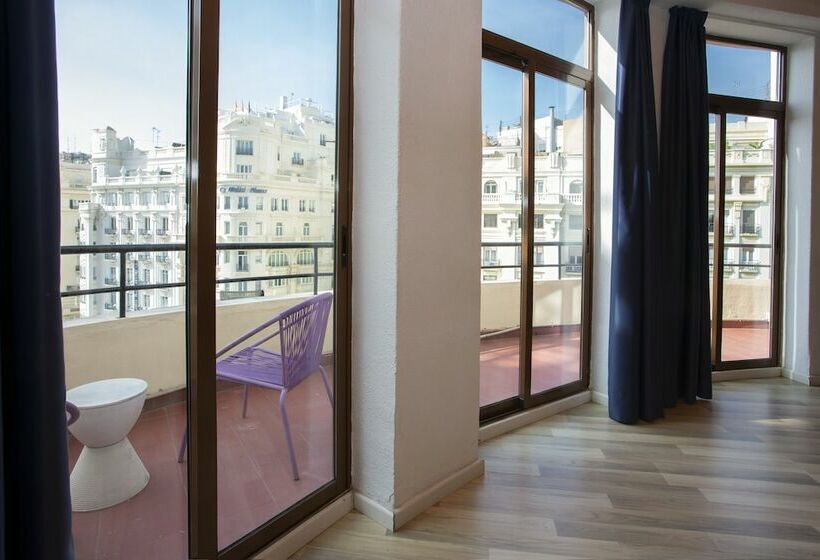Habitación Estándar Vista Ciudad, Casual Vintage Valencia