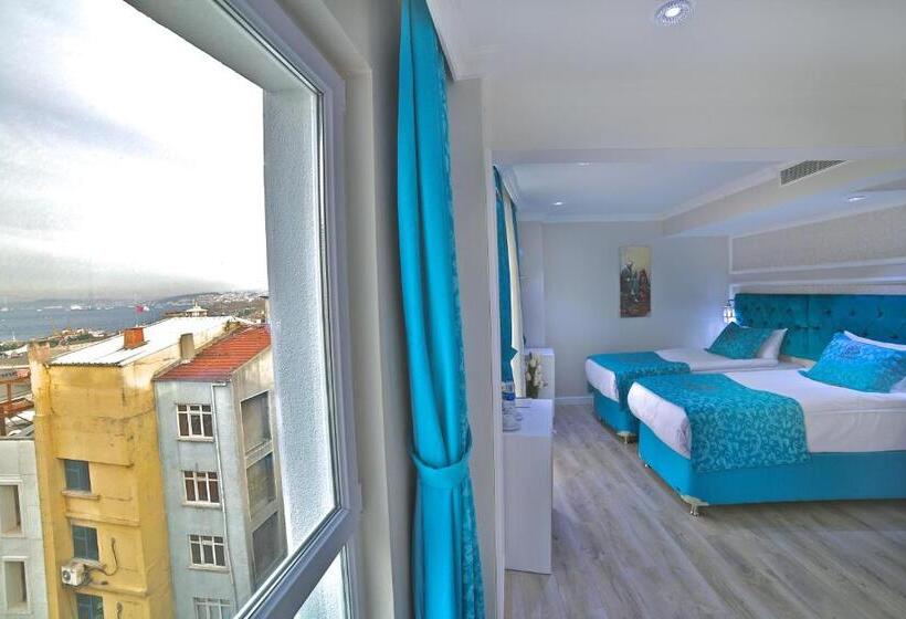 Triple Room Sea View, Glamour Hotel Istanbul Sirkeci