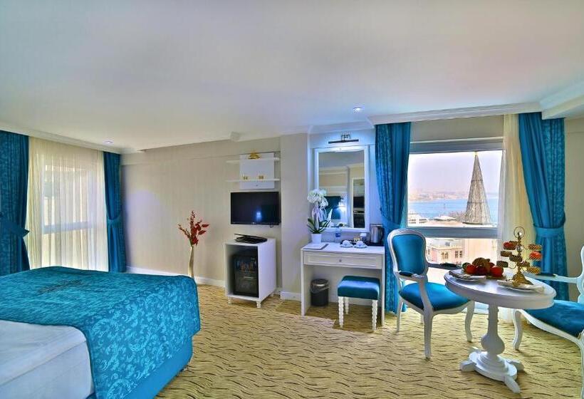 Deluxe Room Sea View, Glamour Hotel Istanbul Sirkeci