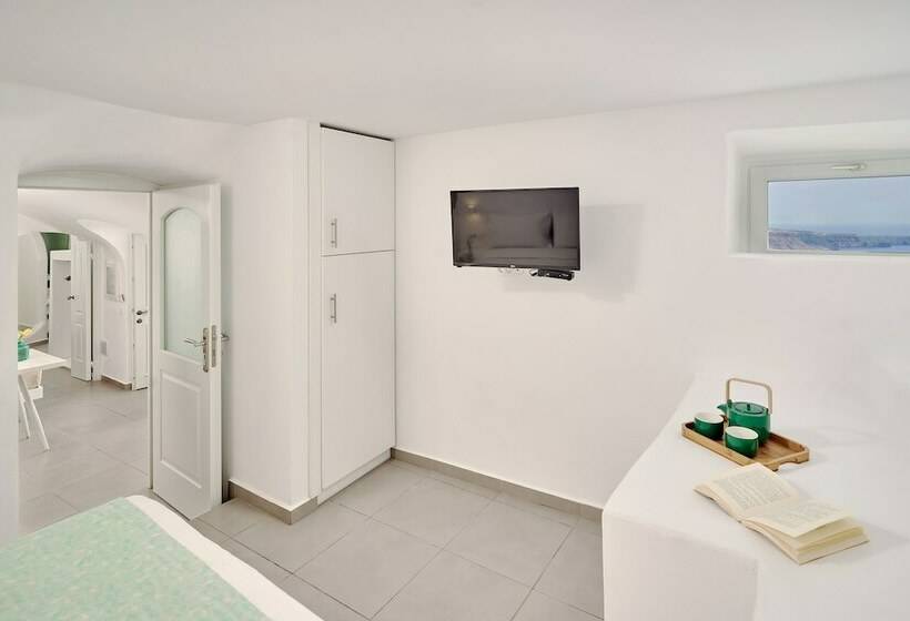침실 1개 디럭스 아파트, Santorini Mansion At Imerovigli