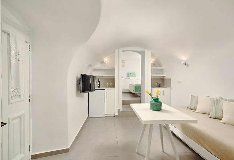 침실 1개 디럭스 아파트, Santorini Mansion At Imerovigli