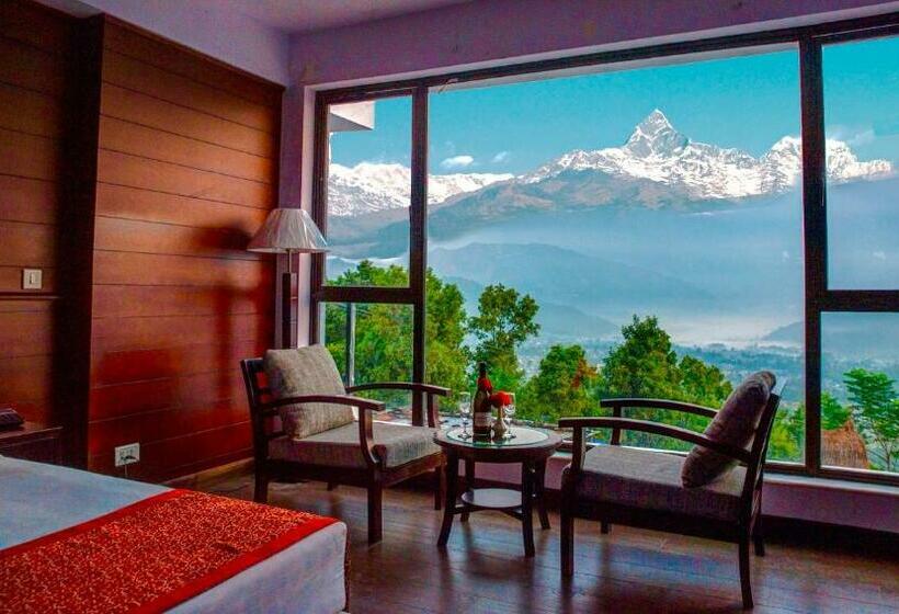 Deluxe Room Mountain View, Himalayan Front Hotel By Kgh Group