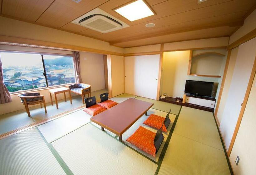 חדר משפחתי נוף להרים, Seaside Hotel Taimaru Kaigetsu