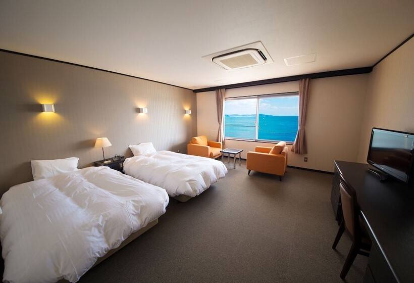 חדר סטנדרט נוף לים, Seaside Hotel Taimaru Kaigetsu