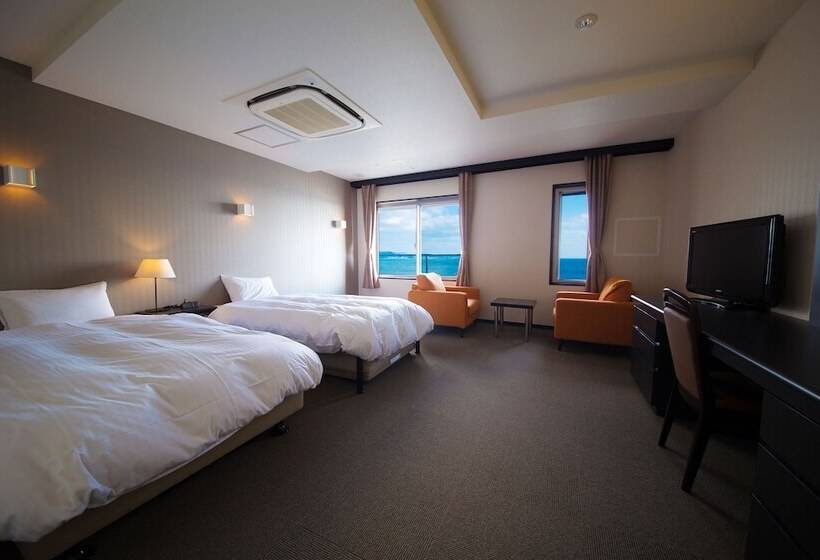 חדר סטנדרט נוף לים, Seaside Hotel Taimaru Kaigetsu