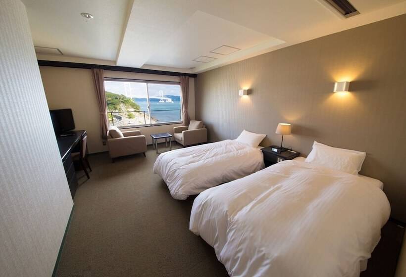 חדר סטנדרט נוף לים, Seaside Hotel Taimaru Kaigetsu