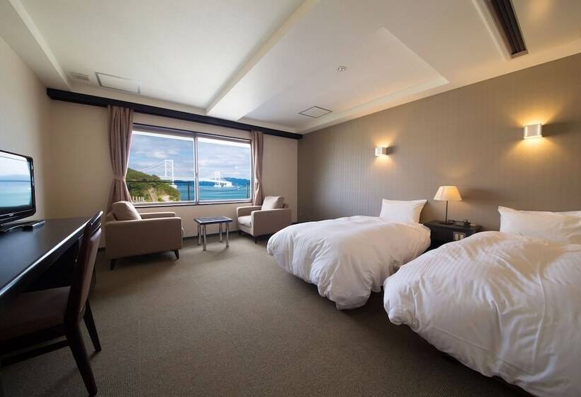 חדר סטנדרט נוף לים, Seaside Hotel Taimaru Kaigetsu