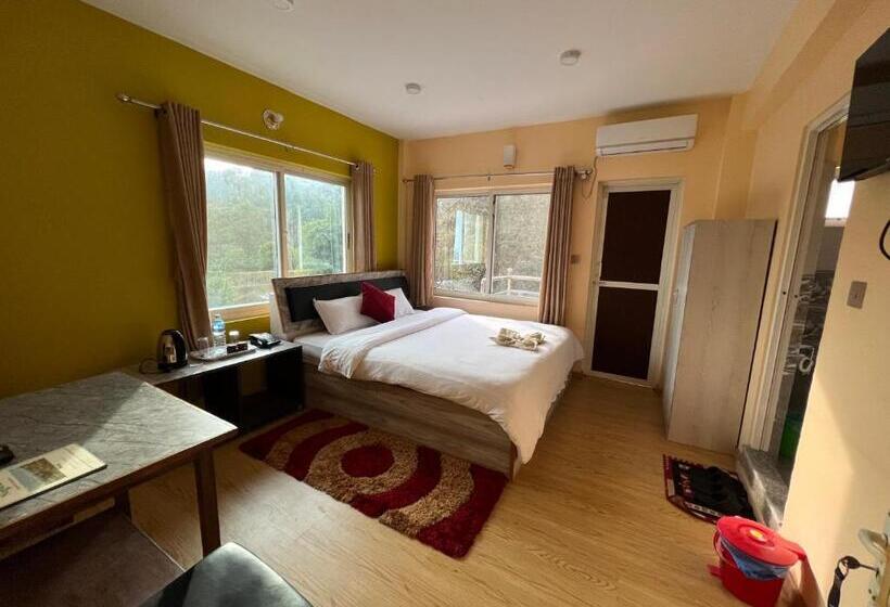 اتاق استاندارد با تخت بزرگ, Village View Nagarkot