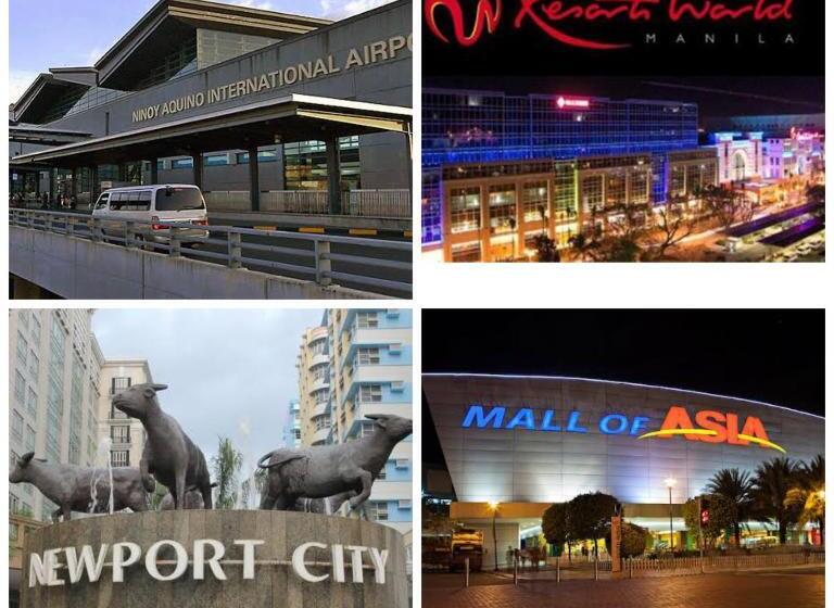 استودیو استاندارد با بالکن, Big Condo Across Manila Airport W/ Wifi