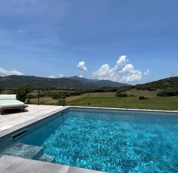 Номер Deluxe, Le Petit Hôtel De Pianottoli Caldarello