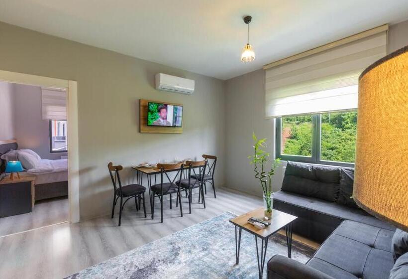 إستوديو قياسى مطلّ علي الحديقة, Zal Sui̇te