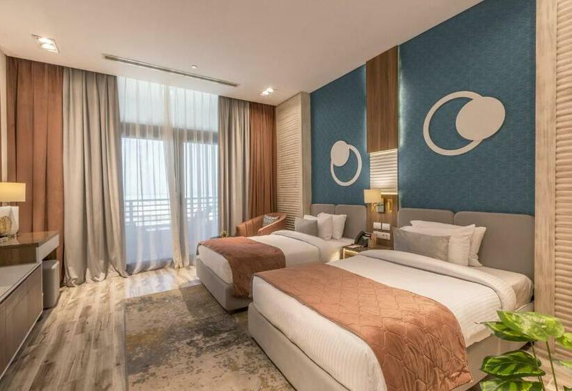 اتاق لوکس با چشم‌انداز دریا, Tolip Resort Paradise New  Alamein