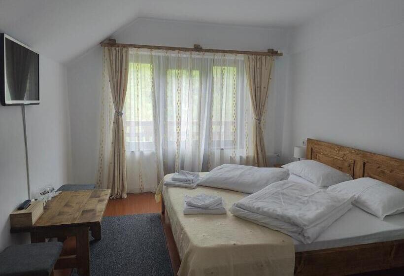 חדר סטנדרט עם מרפסת, Pensiunea Trei Brazi Arieseni