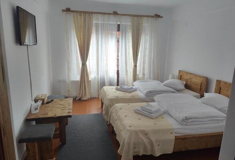חדר סטנדרט עם מרפסת, Pensiunea Trei Brazi Arieseni