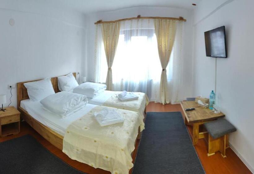 חדר סטנדרט עם מרפסת, Pensiunea Trei Brazi Arieseni