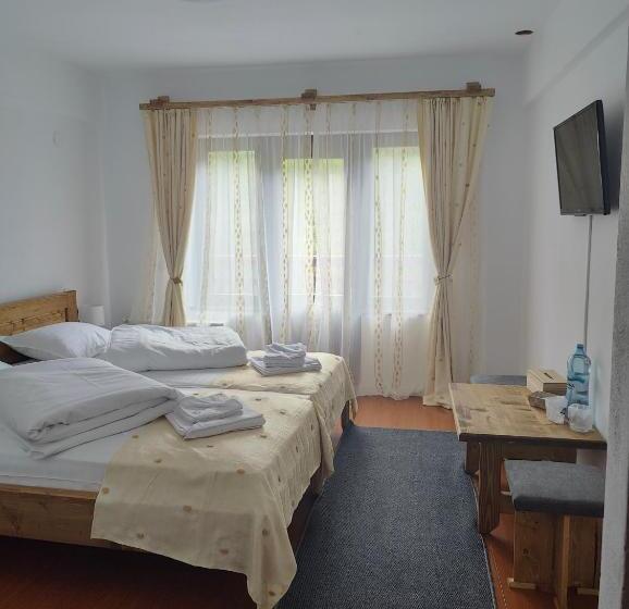 חדר סטנדרט עם מרפסת, Pensiunea Trei Brazi Arieseni