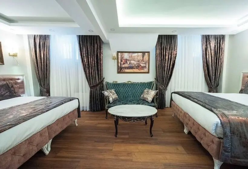 デラックスの４人部屋, Solomon S Mansion Hotel Istanbul