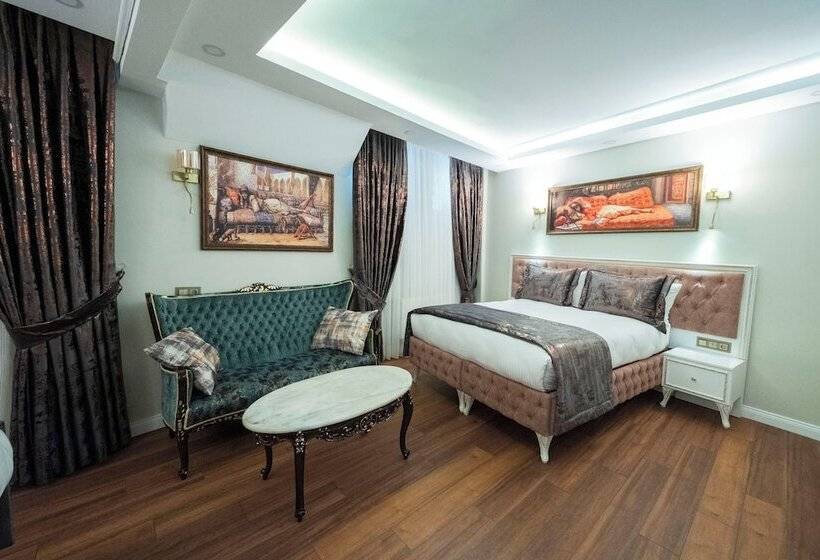 חדר דלוקס לארבעה, Solomon S Mansion Hotel Istanbul