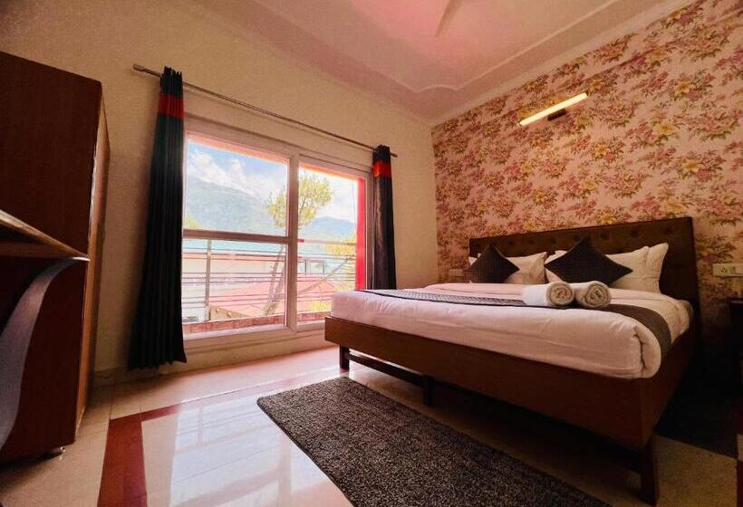 バルコニー付きスタンダードルーム, Live Free Hostel, Mcleodganj