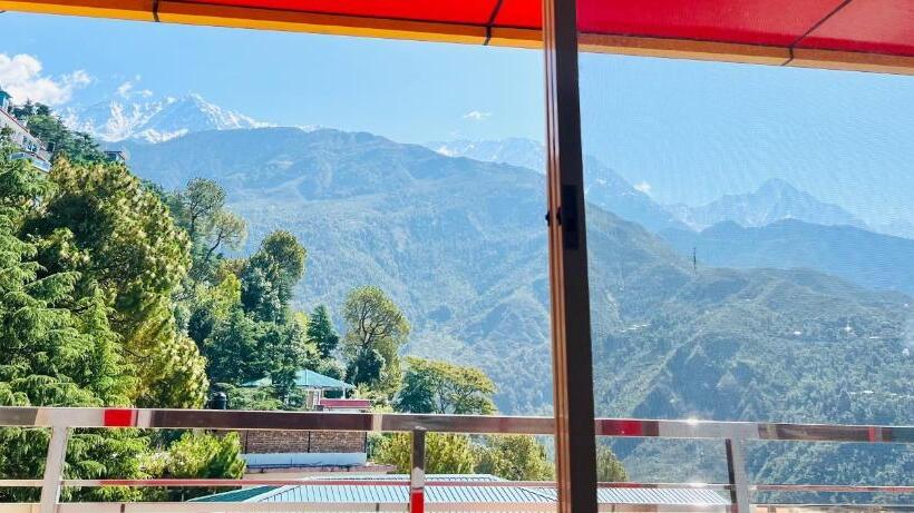 Quarto Deluxe com Sacada, Live Free Hostel, Mcleodganj