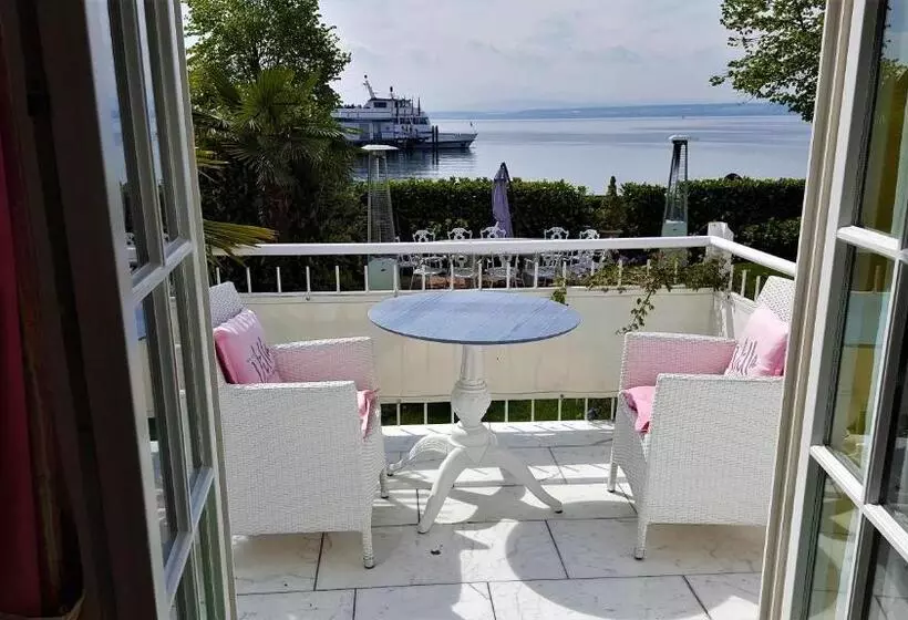 オーシャンビューデラックスルームバルコニー付き, Boutique Hotel Villa Am See