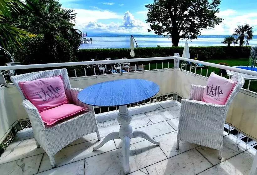 オーシャンビューデラックスルームバルコニー付き, Boutique Hotel Villa Am See