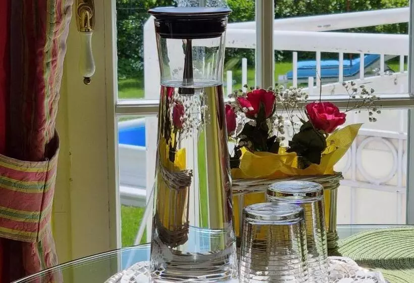 オーシャンビューデラックスルームバルコニー付き, Boutique Hotel Villa Am See