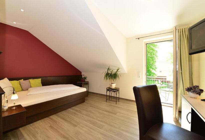 バルコニー付きシングルスタンダードルーム, Autenrieder Brauereigasthof