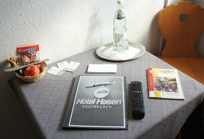スタンダードシングルルーム, Hasen Kaufbeuren Allgäu