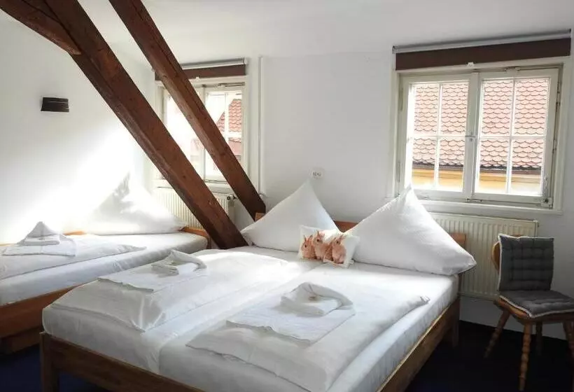 スタンダード４人部屋, Hasen Kaufbeuren Allgäu