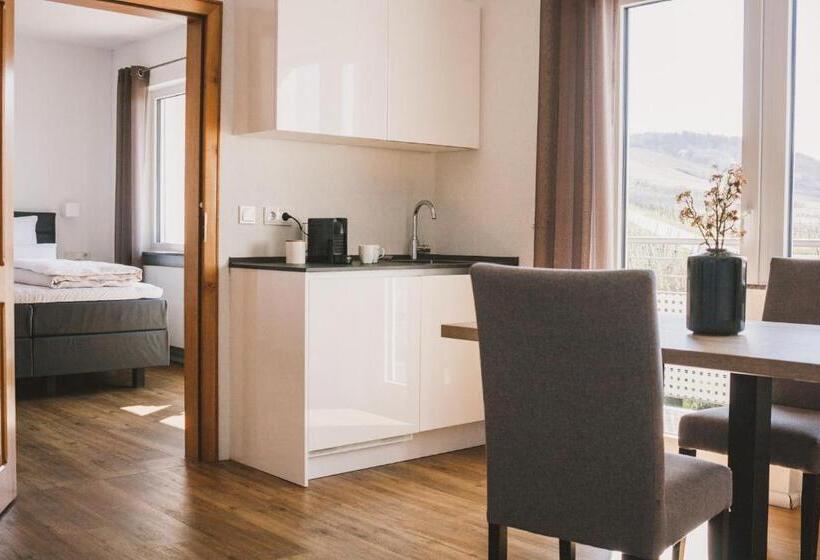 דירה בת חדר שינה 1 עם מרפסת, Weingut Gehlen Cornelius