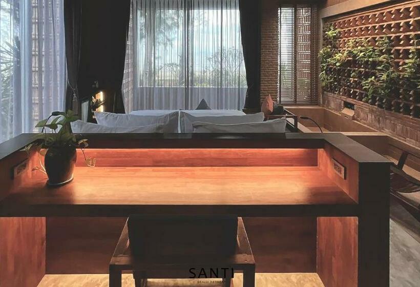 Люкс Deluxe Вид на Море, Santi Beach Retreat