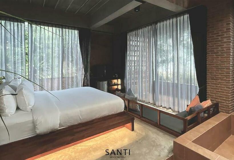 带海景的复工套房, Santi Beach Retreat