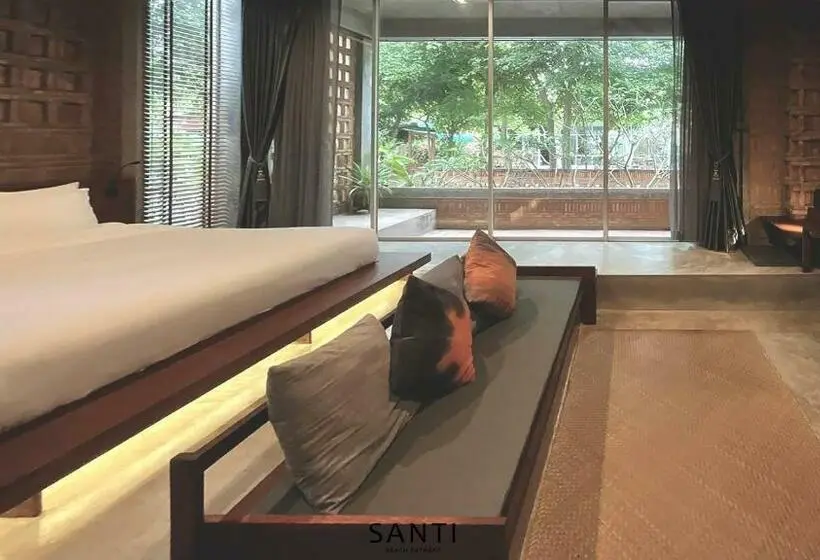 庭の見えるジュニアスイート, Santi Beach Retreat