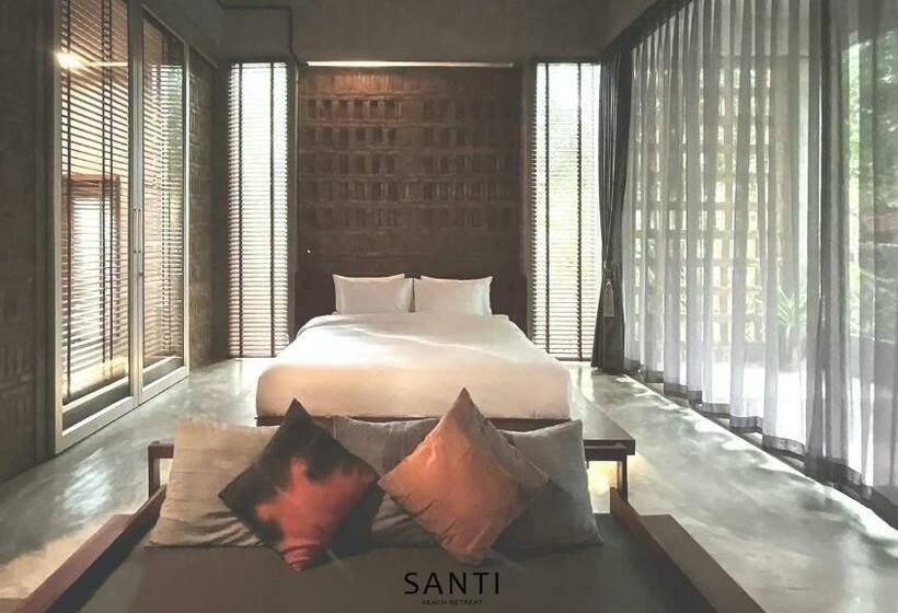 带园景的小型套房, Santi Beach Retreat