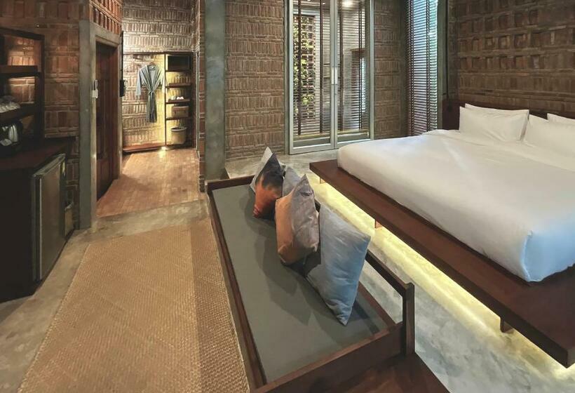 带园景的小型套房, Santi Beach Retreat