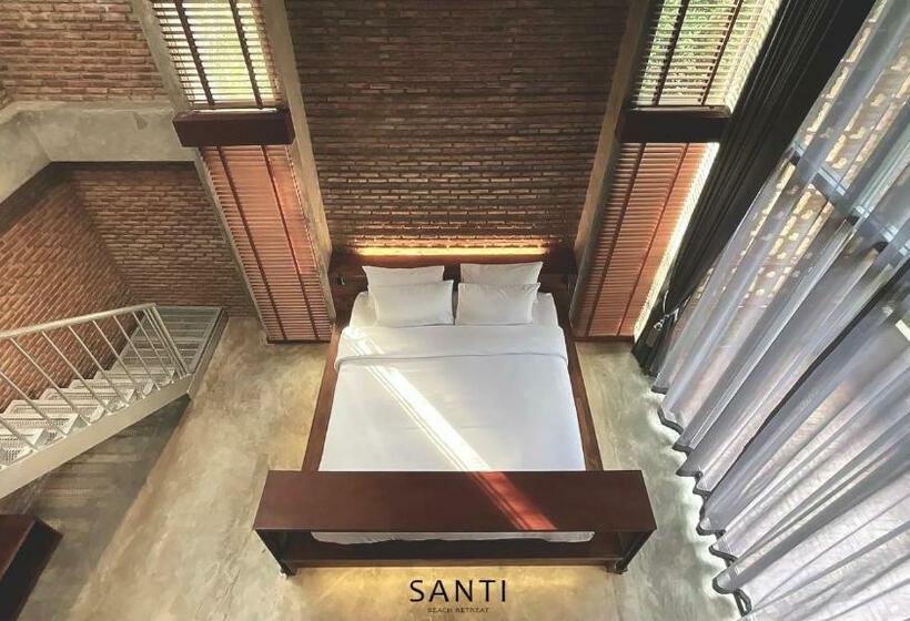 套房带园景, Santi Beach Retreat