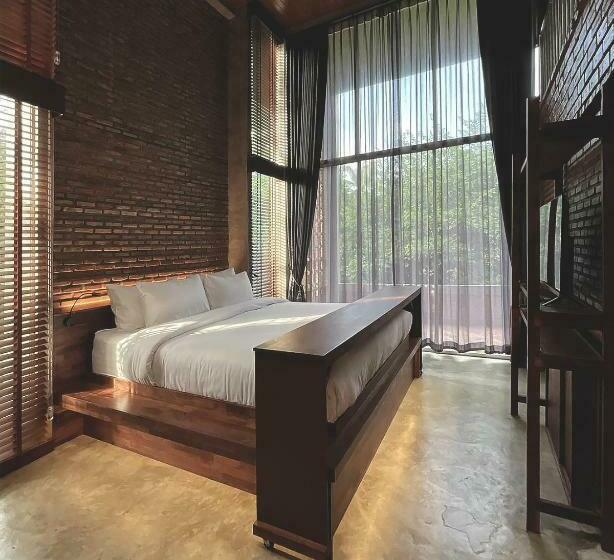 套房带园景, Santi Beach Retreat